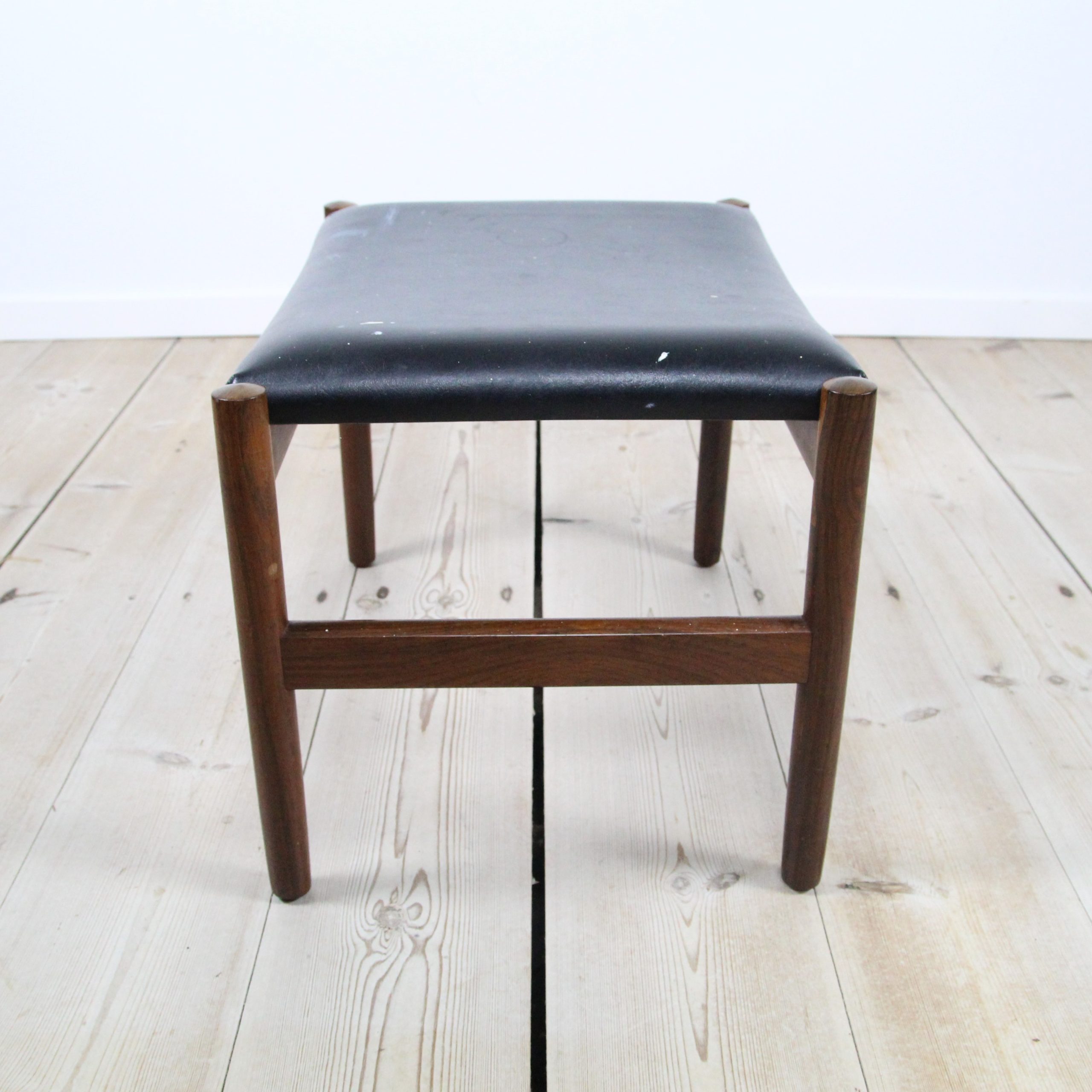 Rosewood stool by Hugo Frandsen for Spøttrup Møbler, 1960s